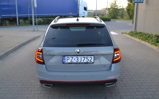 Skoda Octavia cena 99800 przebieg: 48700, rok produkcji 2020 z Pasłęk małe 631